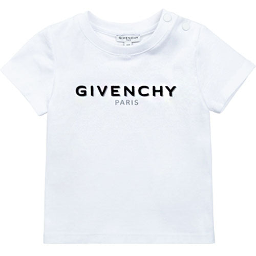 Givenchy - White Baby Boys Logo T-shirt 6M