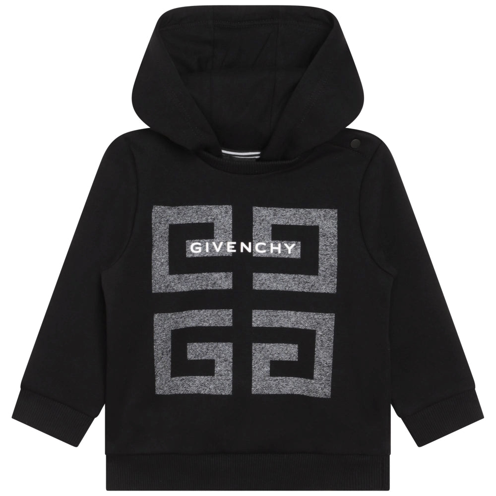 Givenchy Baby Boys 4G Logo Hoodie Black 18M