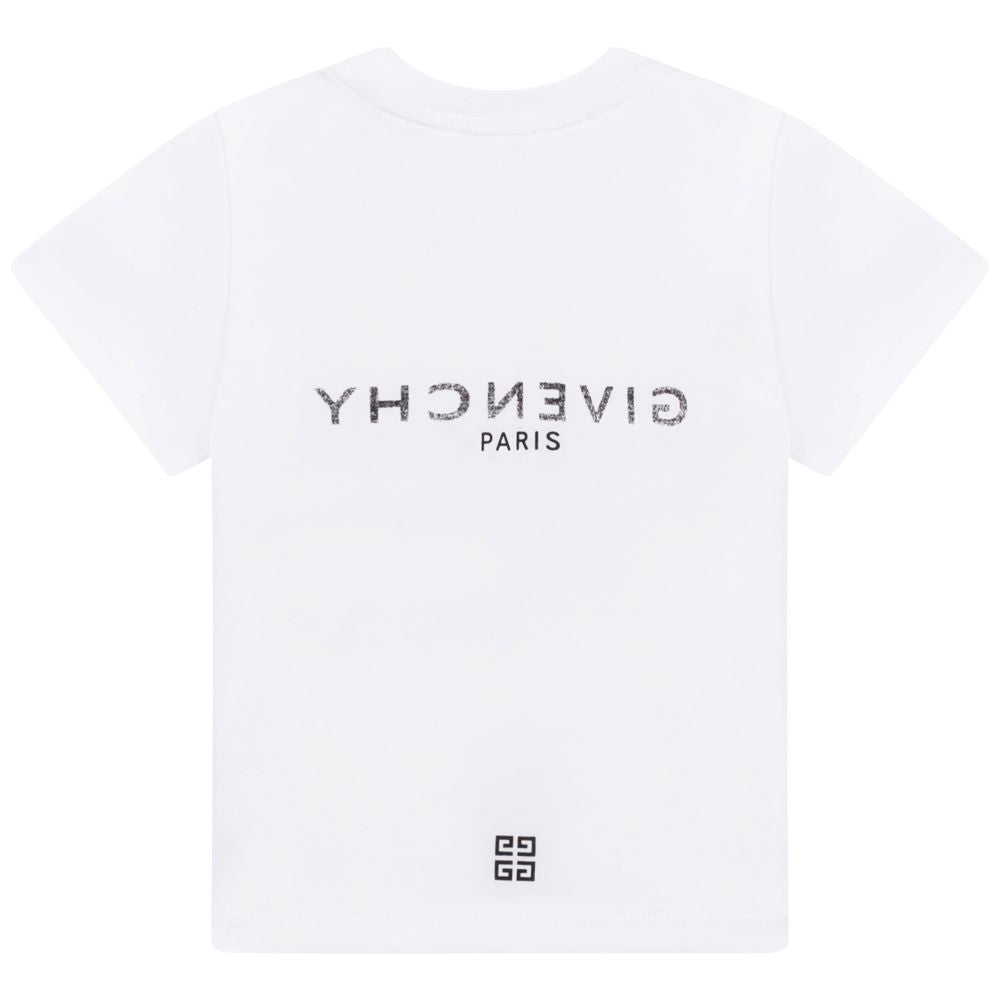 Givenchy Baby Unisex Classic Logo T Shirt White 12M