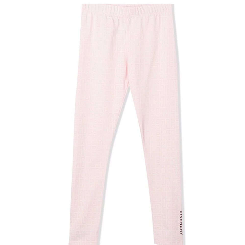 Givenchy Girls 4g Logo Leggings Pink - 12Y PINK - 2024