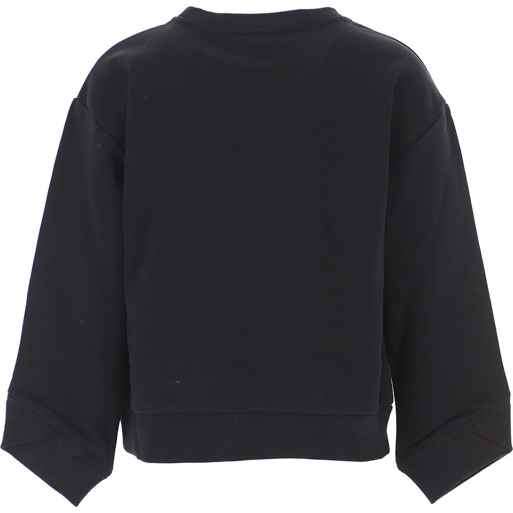 Givenchy Girls Loose Sweater Black 10Y