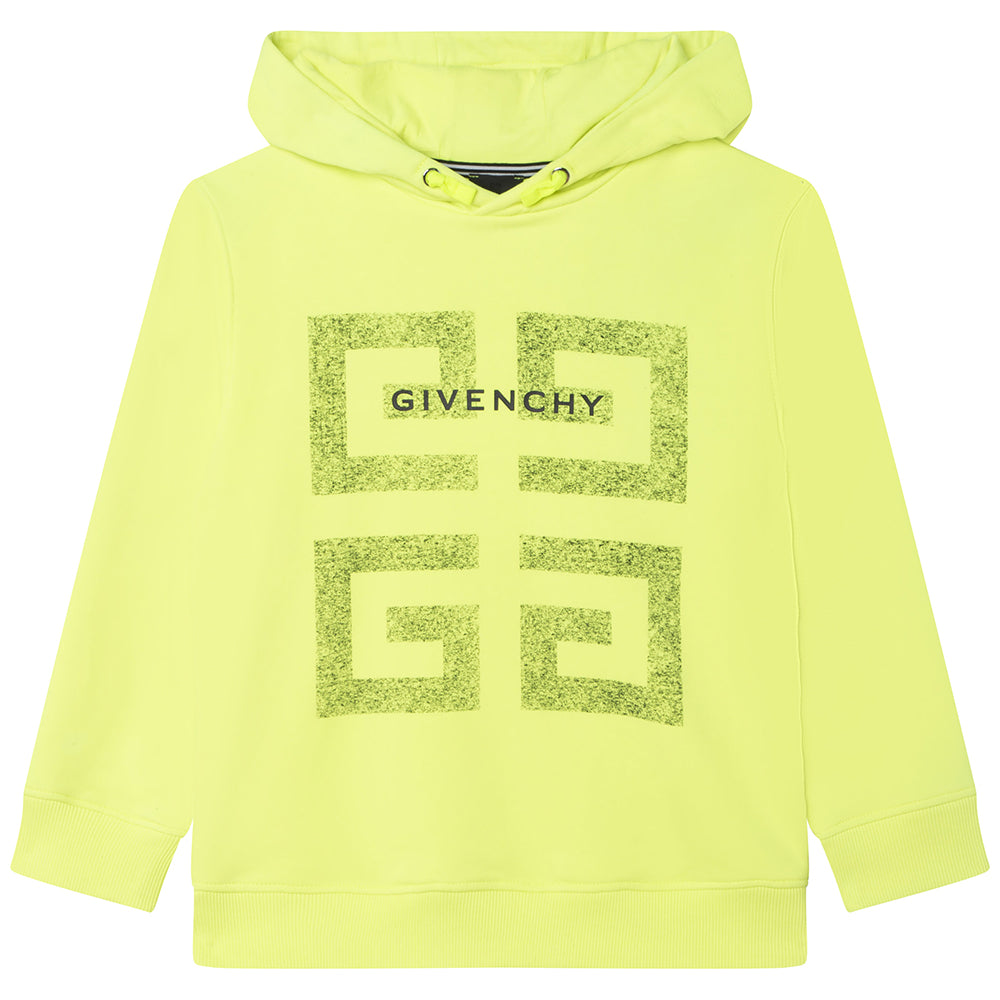 Givenchy Boys 4G Print Hoodie Yellow 6Y