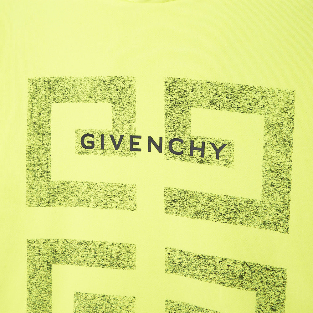 Givenchy Boys 4G Print Hoodie Yellow 6Y