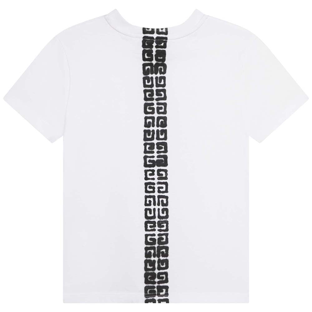 Givenchy Boys 4g Logo T-shirt White 8Y