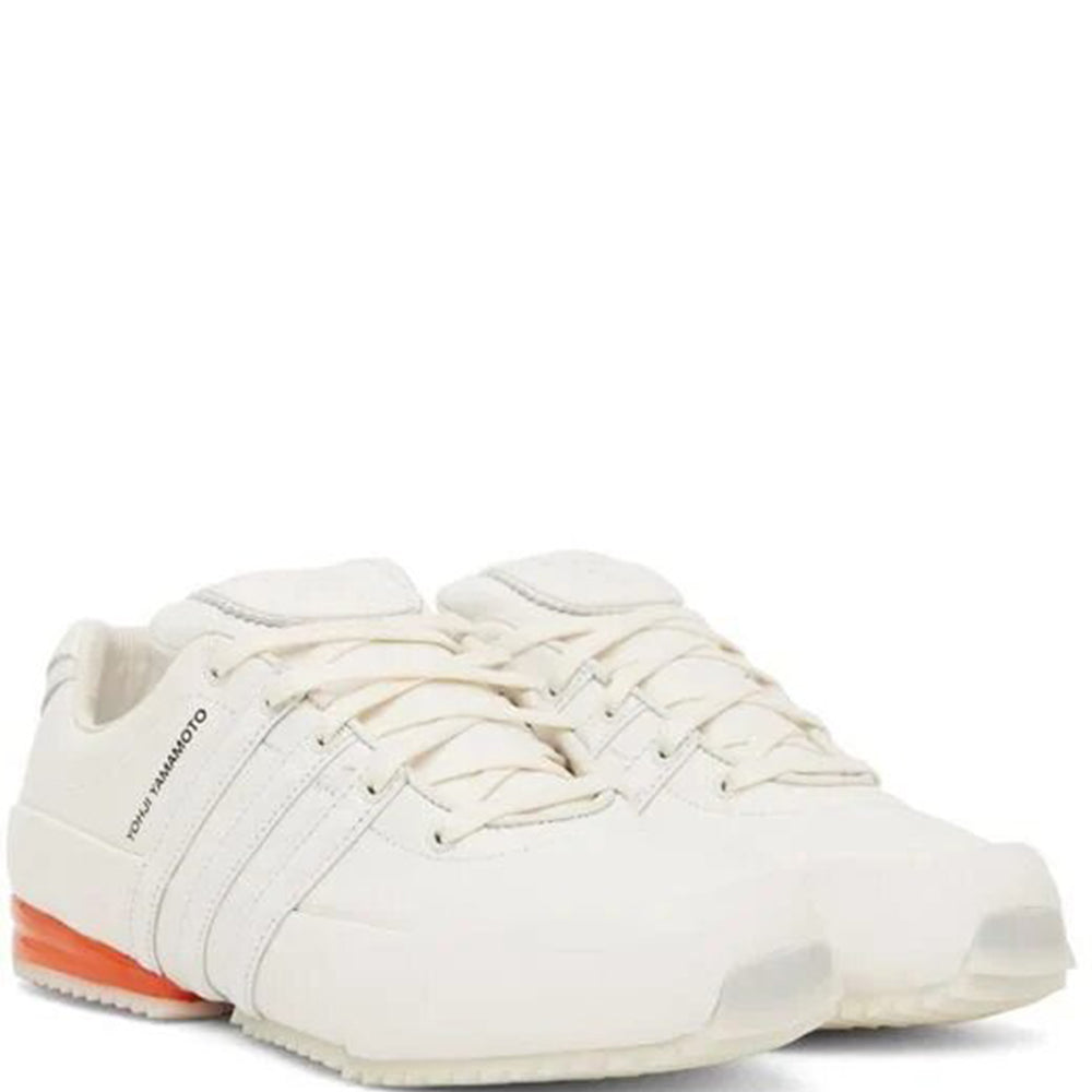 Y-3 Mens Sprint Leather Sneakers White UK 7