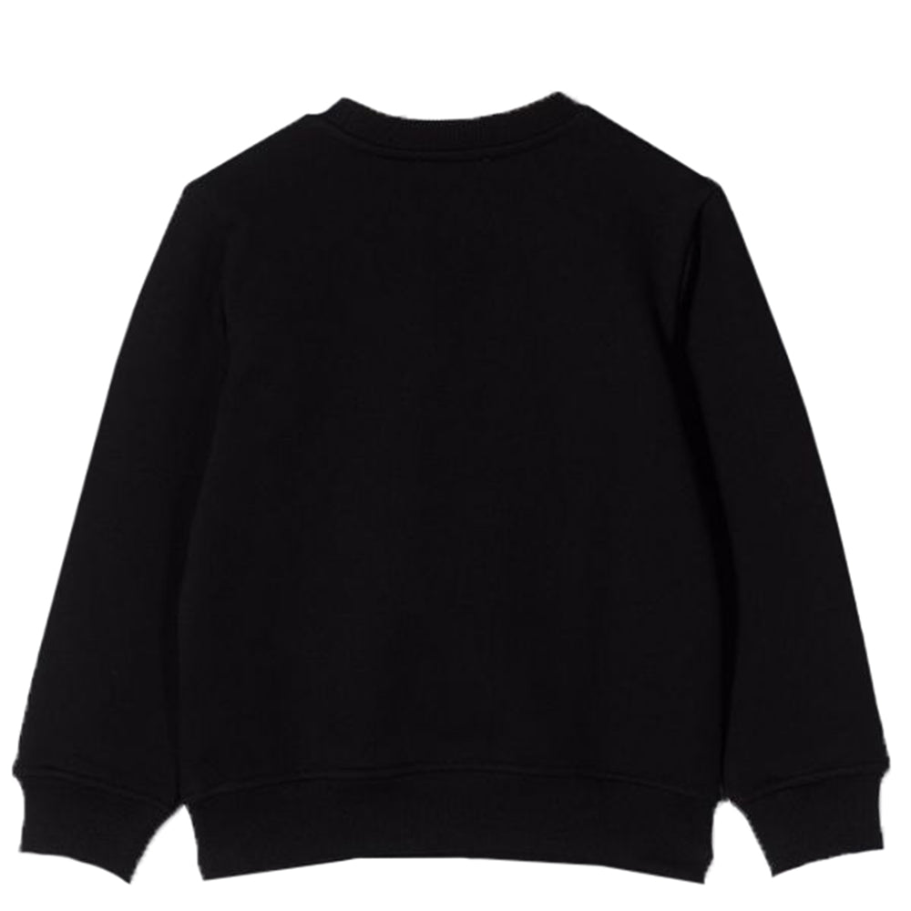 Moschino Boys Logo Sweatshirt Black 10Y
