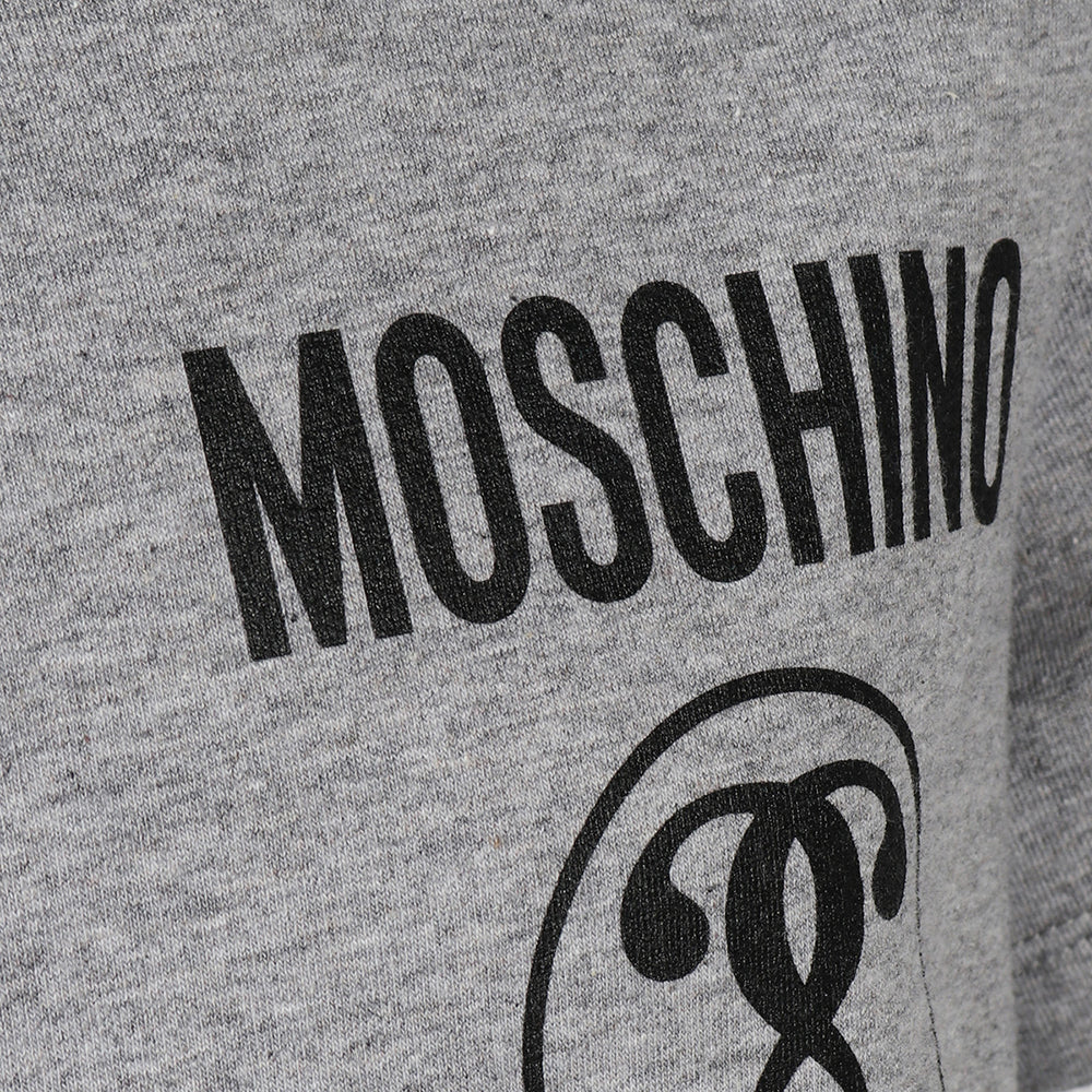 Moschino Boys Logo T-shirt Grey 12Y