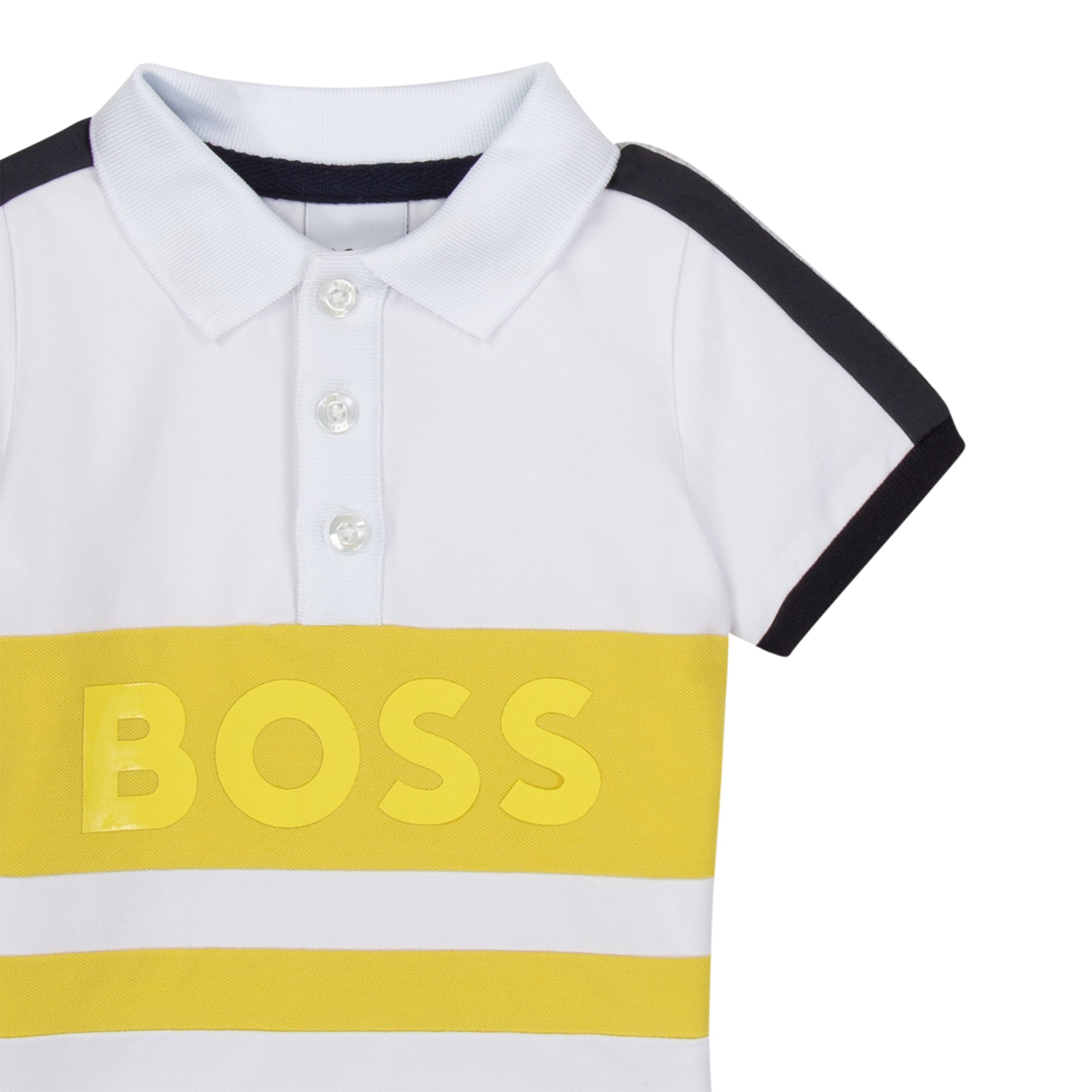 Hugo Boss Boys Icon Chest Logo White 2Y