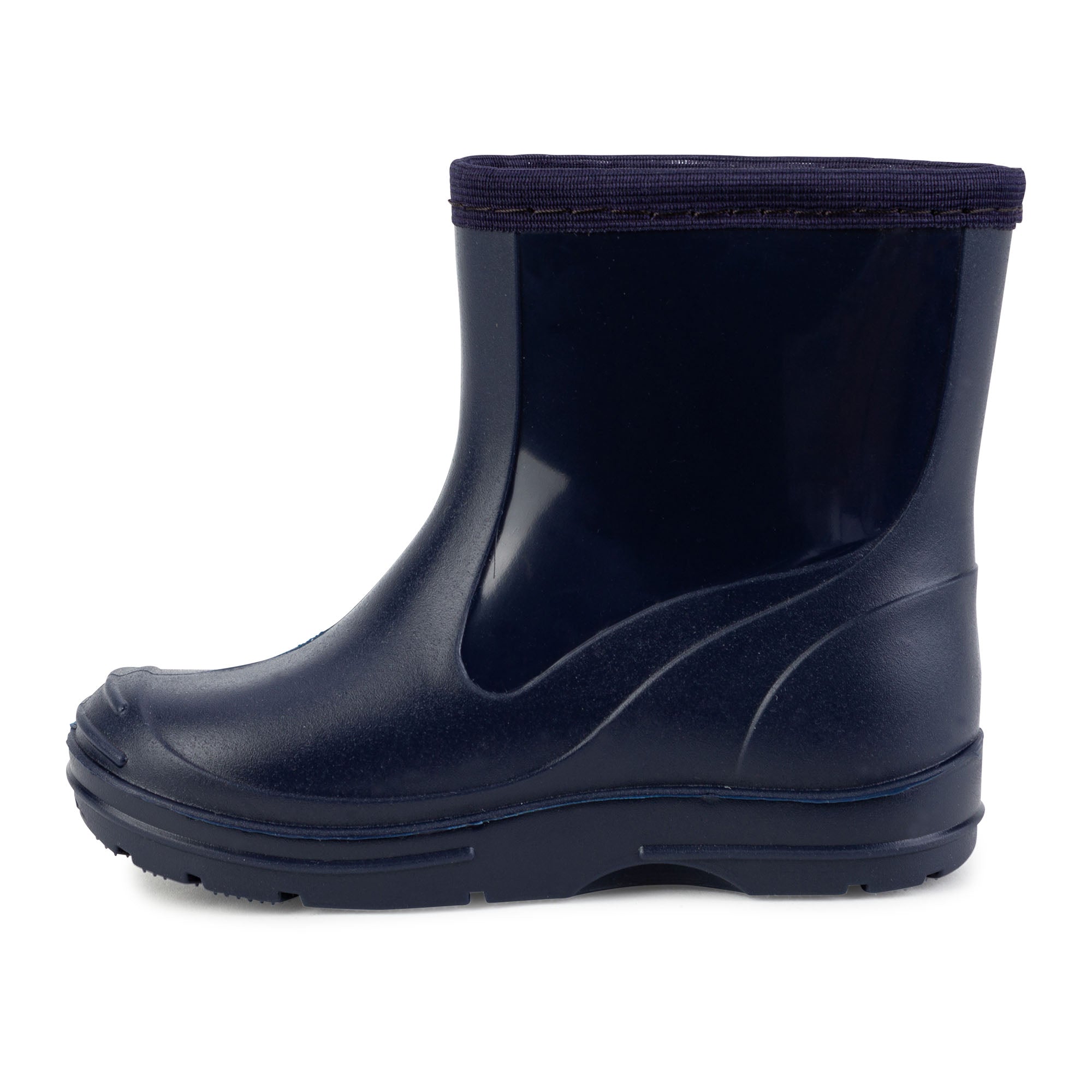 Hugo Boss Boys Navy Blue Logo Rain Boots Eu26