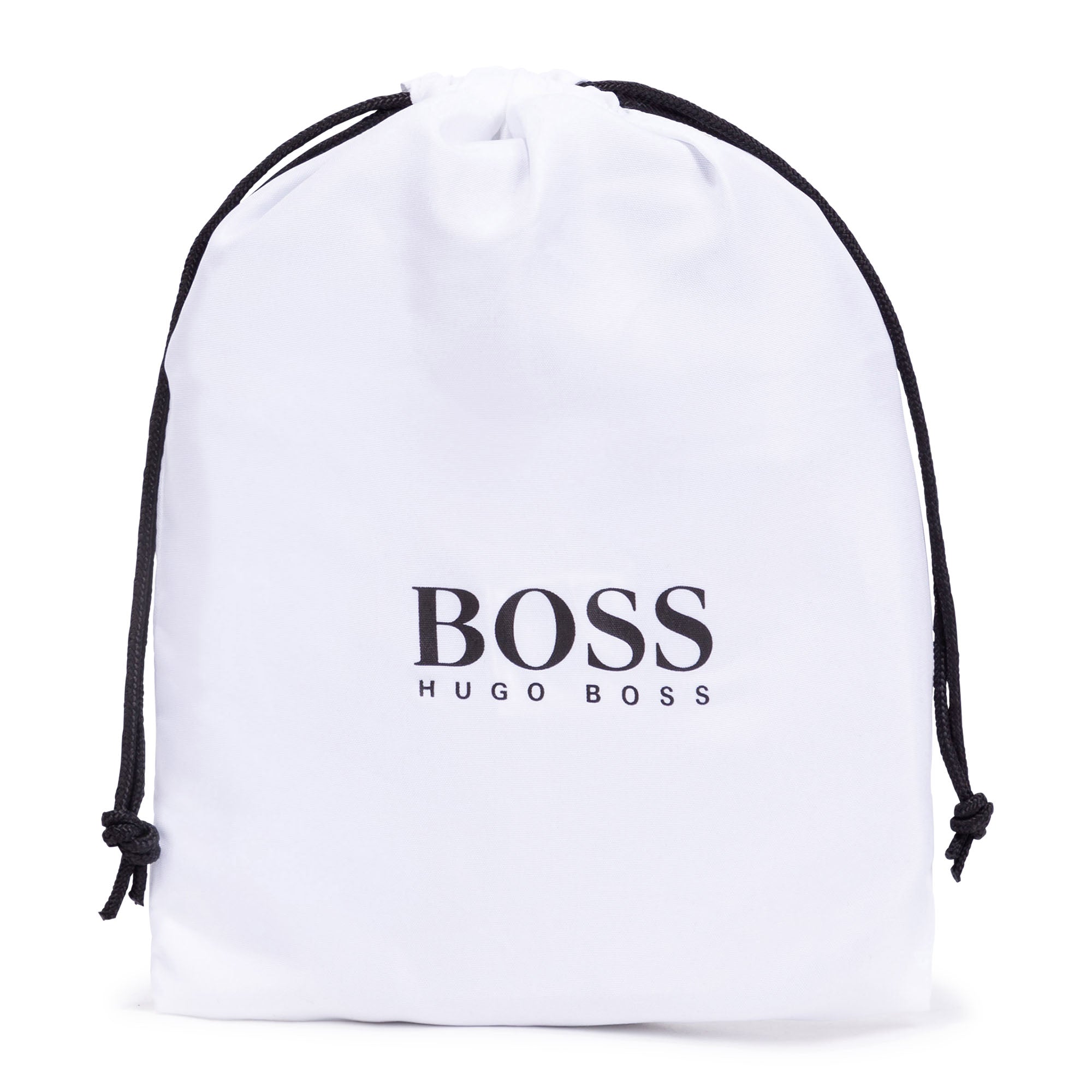 Hugo Boss Boys Black Logo Backpack (38cm) One Size