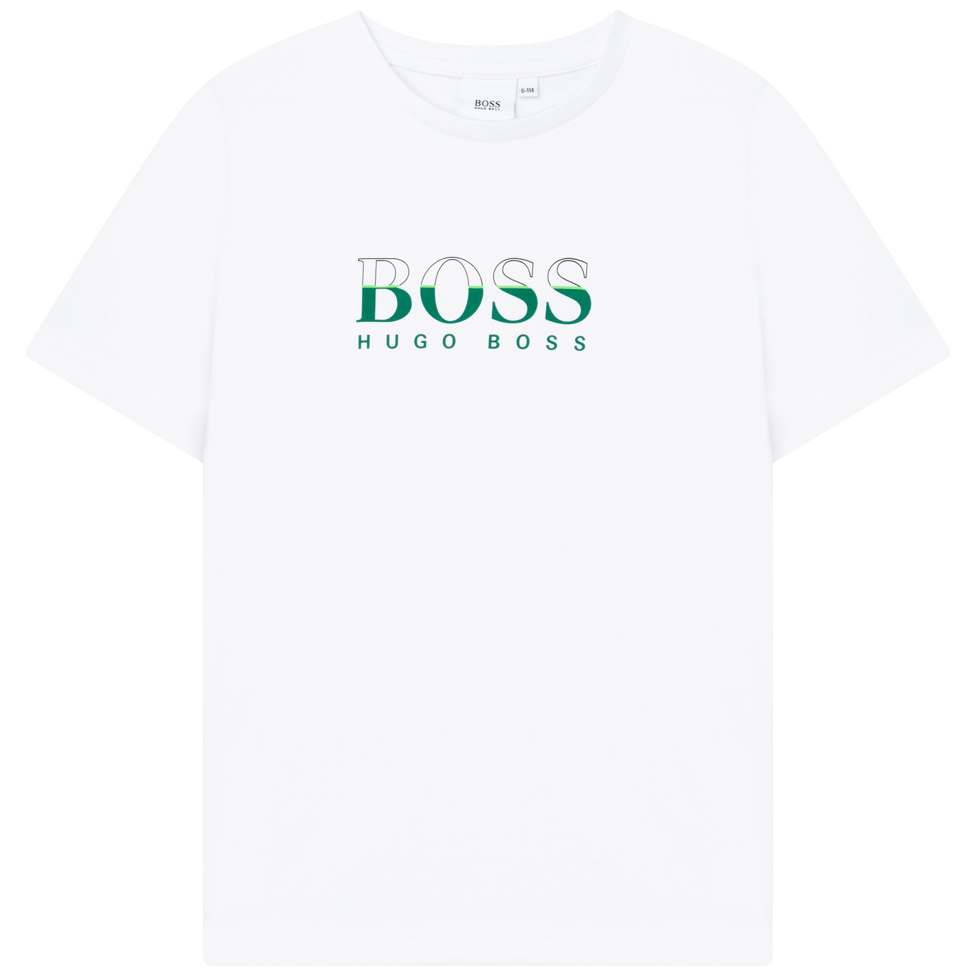 Hugo Boss Boys White Logo Shirt 16Y