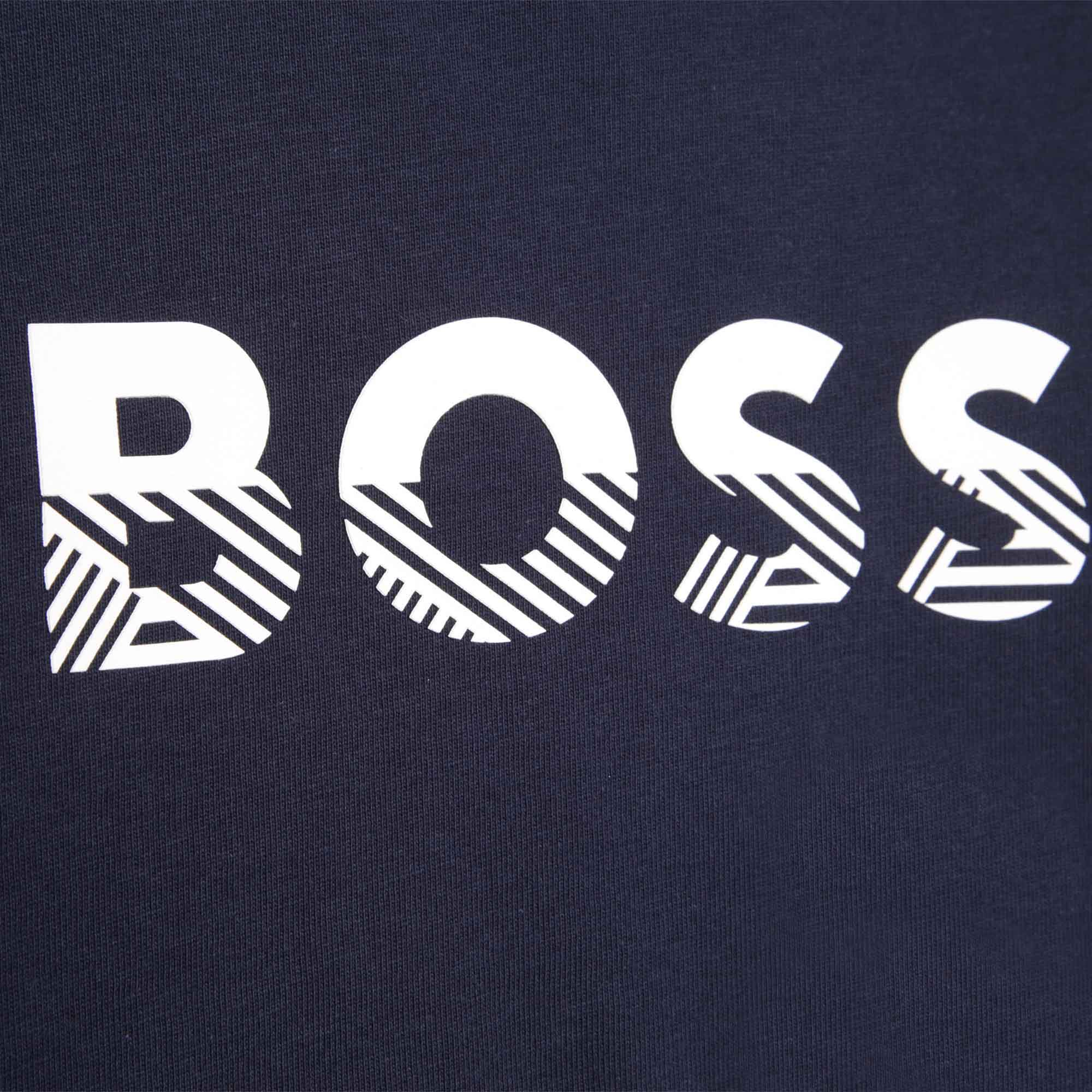 Hugo Boss Kids Logo T Shirt Navy 16Y