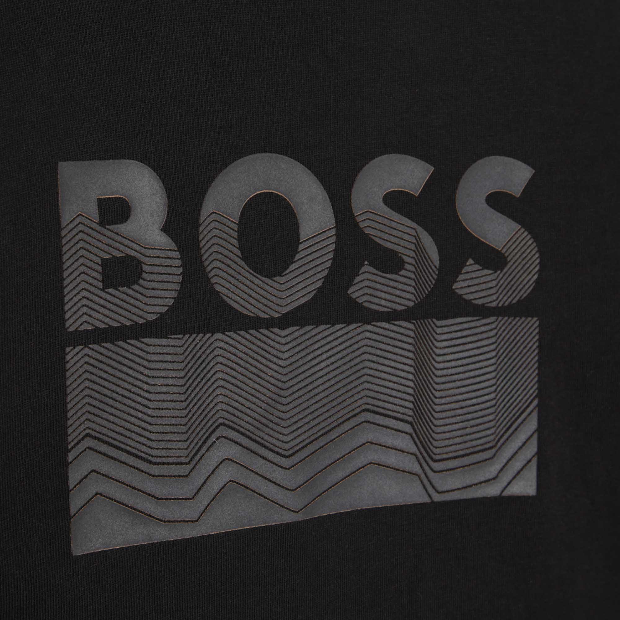 Hugo Boss Kids Iconic Chest Logo T-shirt Black 12Y