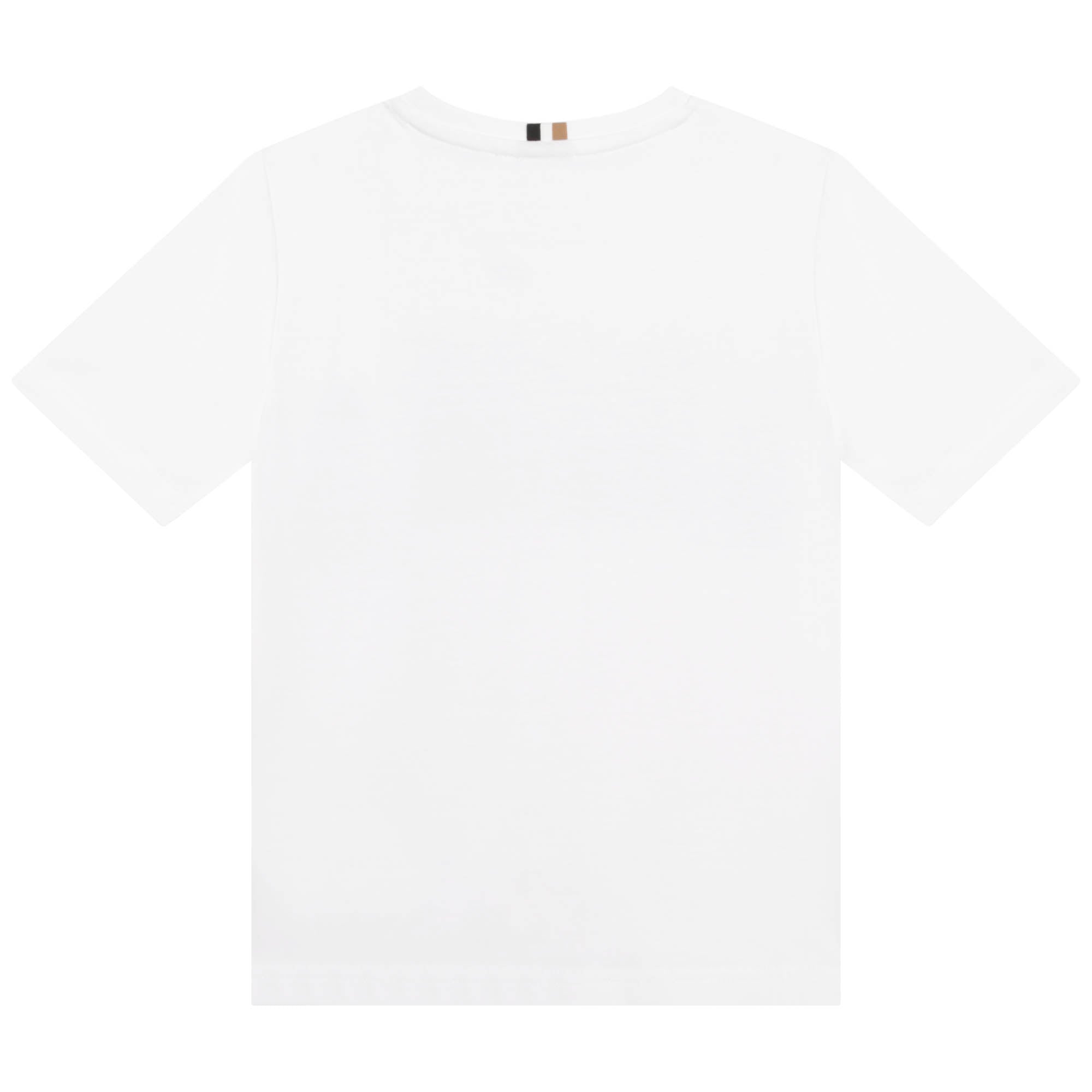 Hugo Boss Boys Logo T-shirt White 5Y