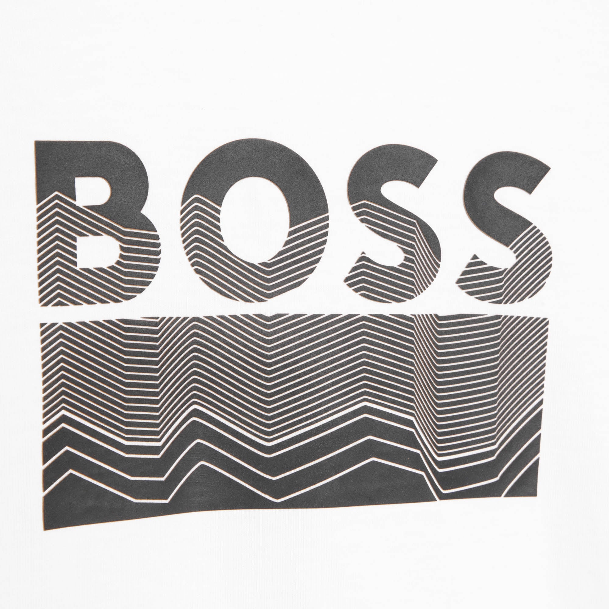 Hugo Boss Boys Logo T-shirt White 12Y