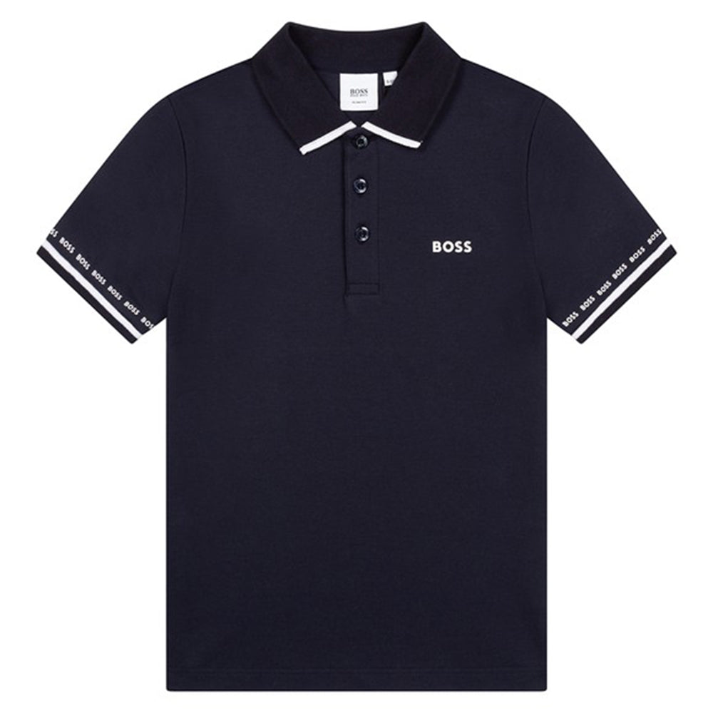 dæk Motivere Uddrag Hugo Boss Boys Logo Polo Shirt Navy - 10Y NAVY - 2023 ❤️ CooperativaShop ✓
