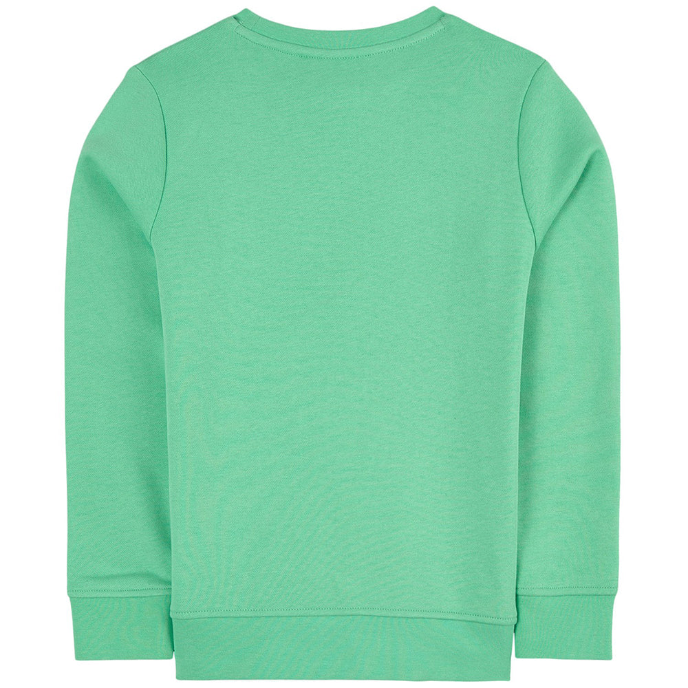 Hugo Boss Boys Logo Sweater Green 12Y