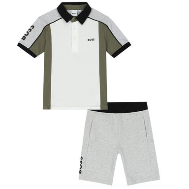 hugo boss shorts and t shirt set