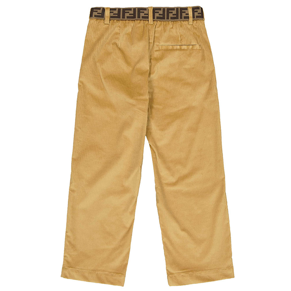 Fendi Boys Trousers Beige 8Y