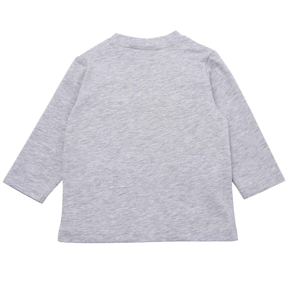 Kenzo Baby Boys Long Sleeve Tiger T-shirt Grey 4Y