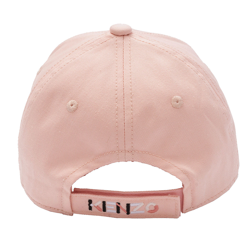 Kenzo Girls K Logo Cap Pink One Size