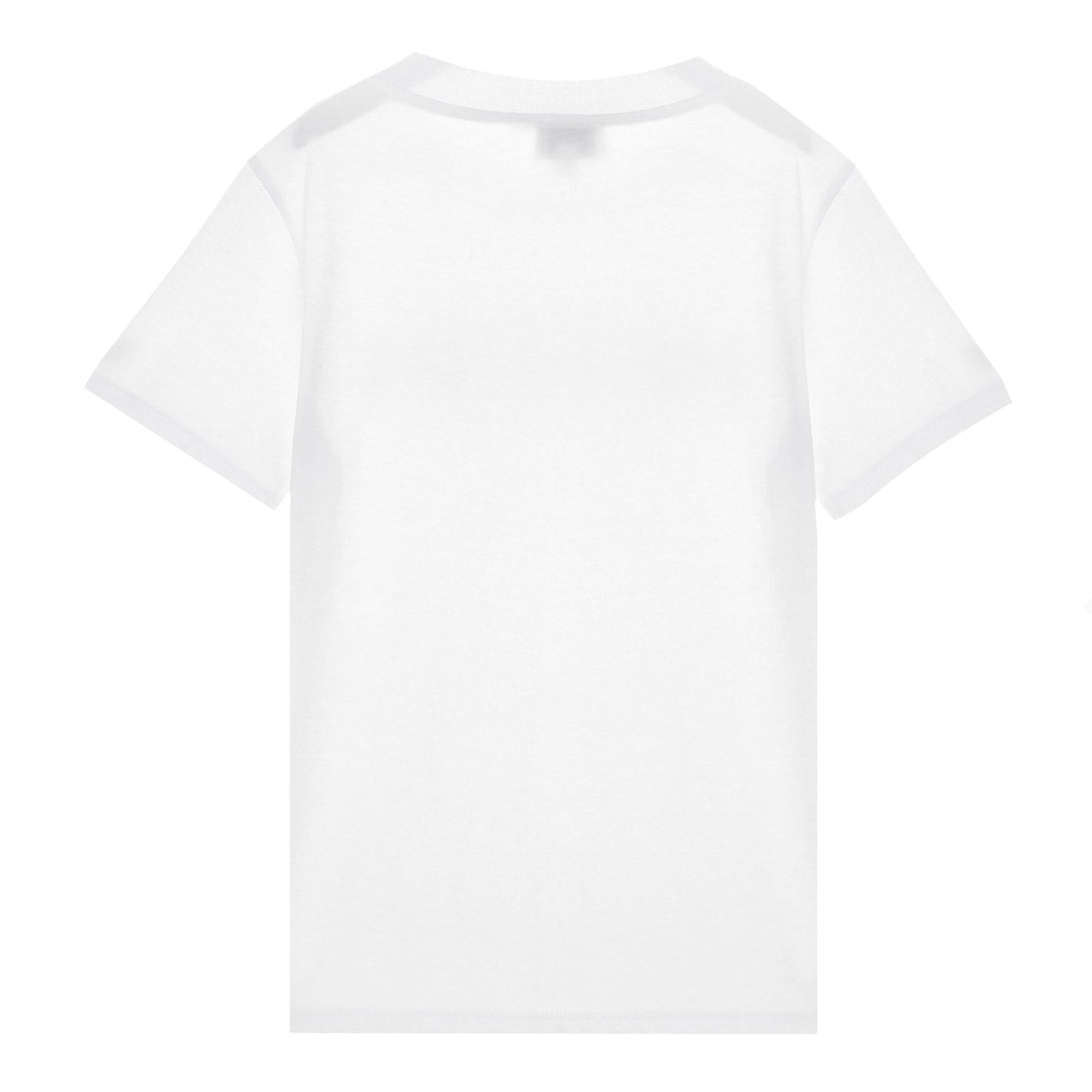 Kenzo Girls Tiger Logo T-shirt White 10Y Pink
