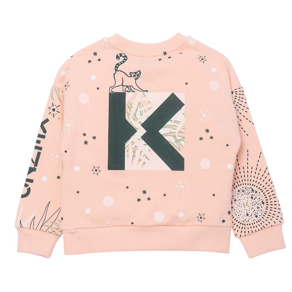 Kenzo Girls Tiger Pink Sweater 6A