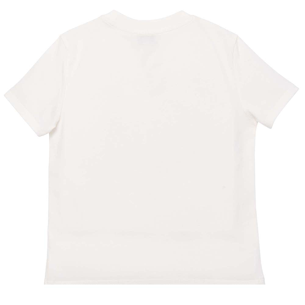 Kenzo Boys Elephant Print T-shirt White 4A
