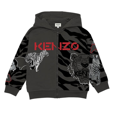 Kenzo Girls Red Tiger Sweatshirt (Mini-Me) – Petit New York