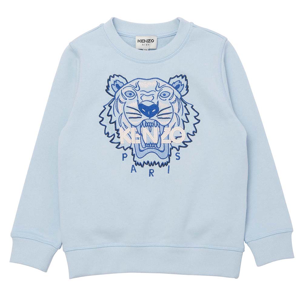 Kenzo Boys Tiger Sweater Blue 12A