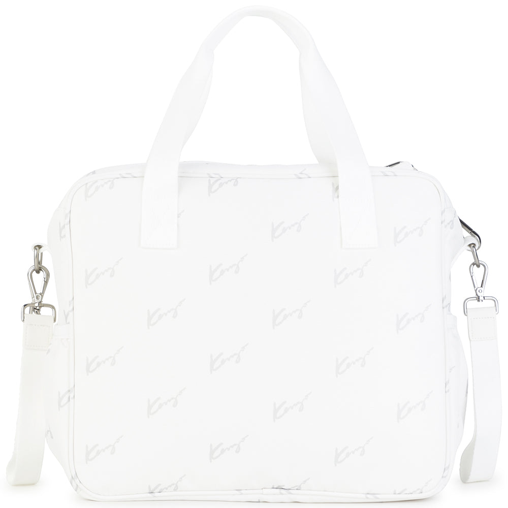 Kenzo Kids Logo Changing Bag White - One Size WHITE