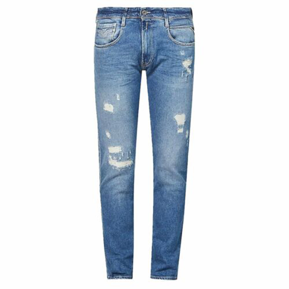 Replay Mens Ambass Jeans Blue 36 30