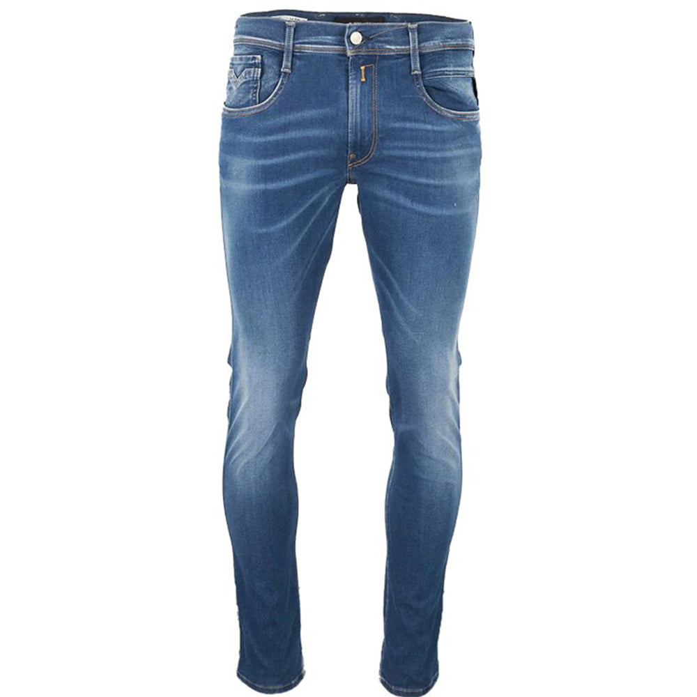 Replay Mens Hyperflex Jeans Blue 34 32