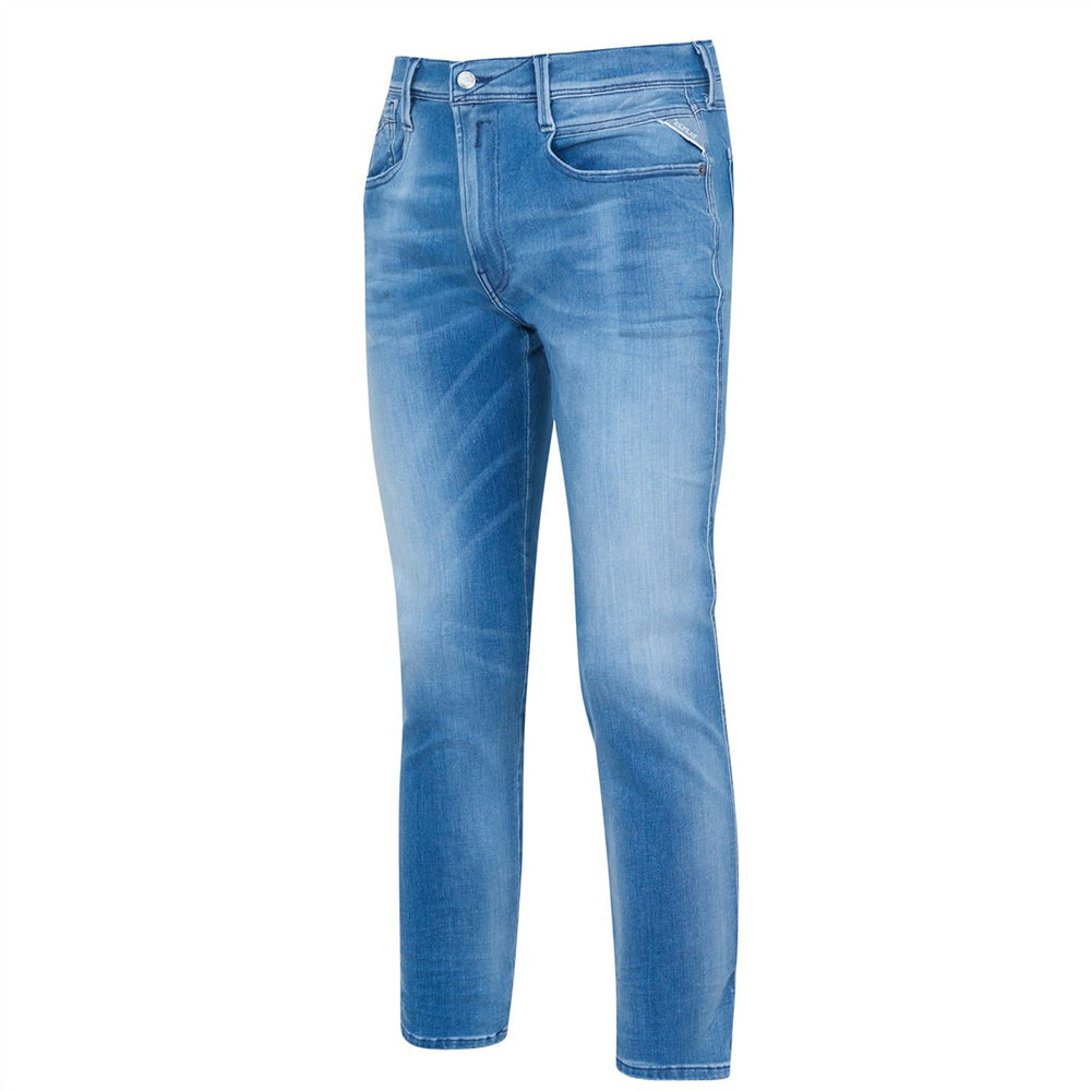 Replay Mens Hyperflex Jeans Blue 32