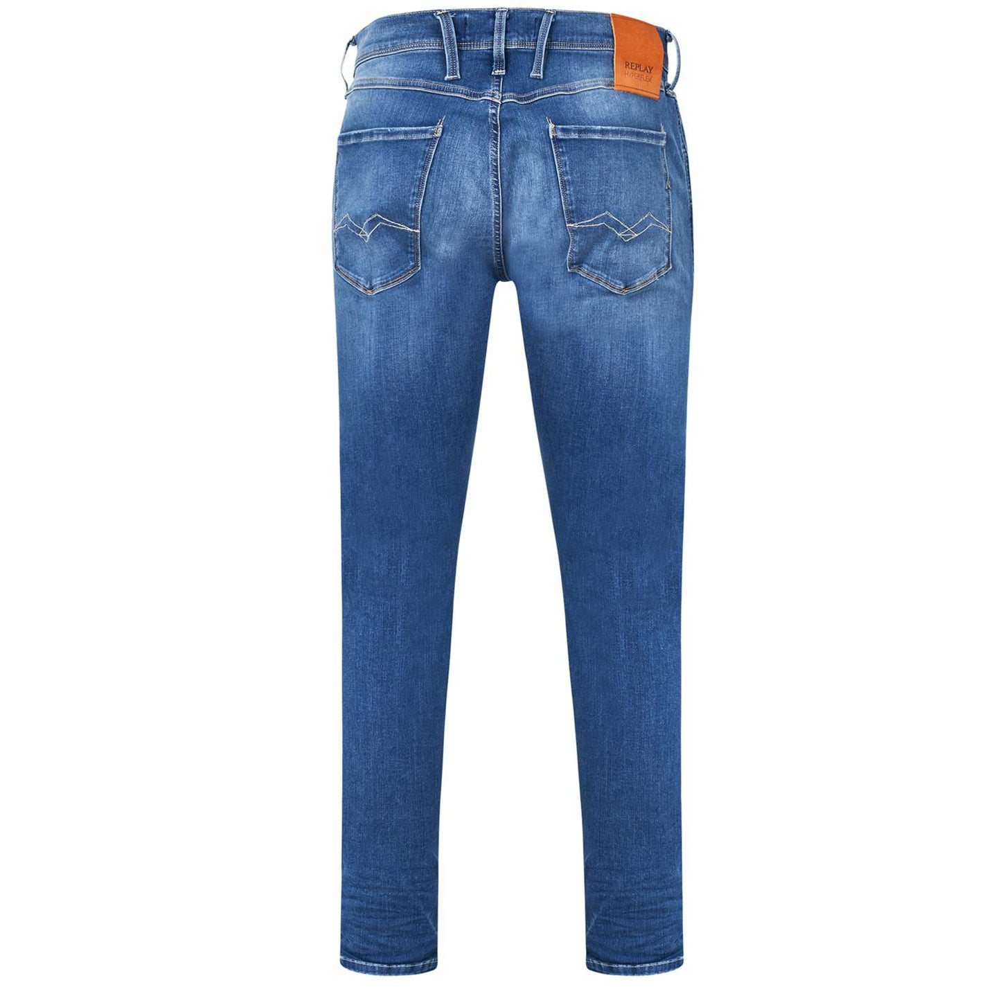 Replay Mens Hyperflex Jeans Blue W30 L32