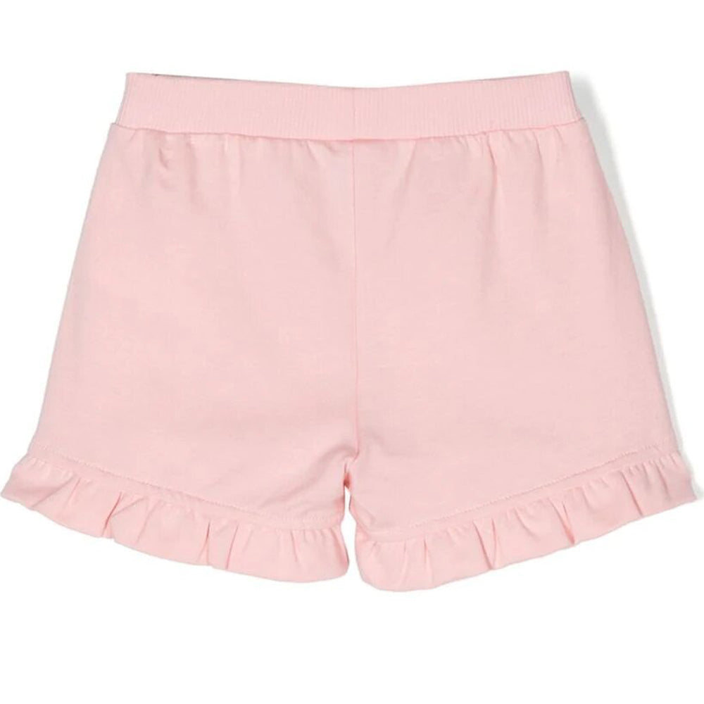 Moschino Baby Girls Teddy Bear Shorts Pink 9/12 Sugar Rose