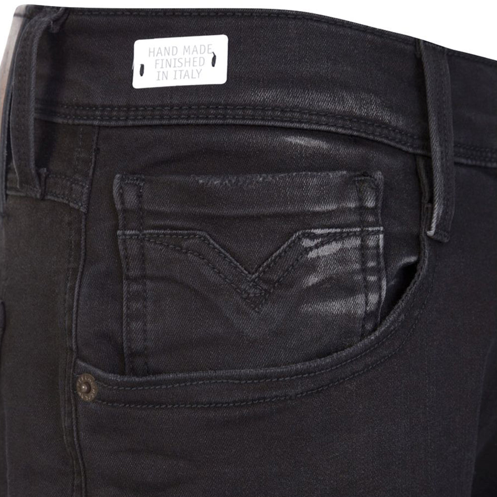 Replay Men's Hyperflex Ambass Jeans Black 34 30