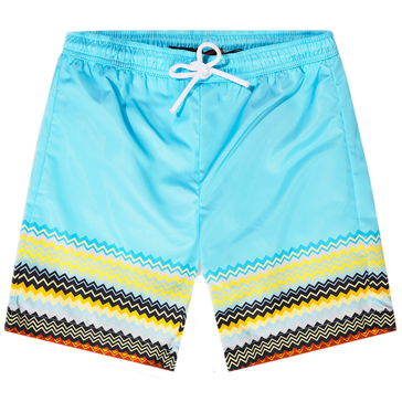 Boy Swim Shorts in Watercolor Stripe – Funk's Wooden Wonders