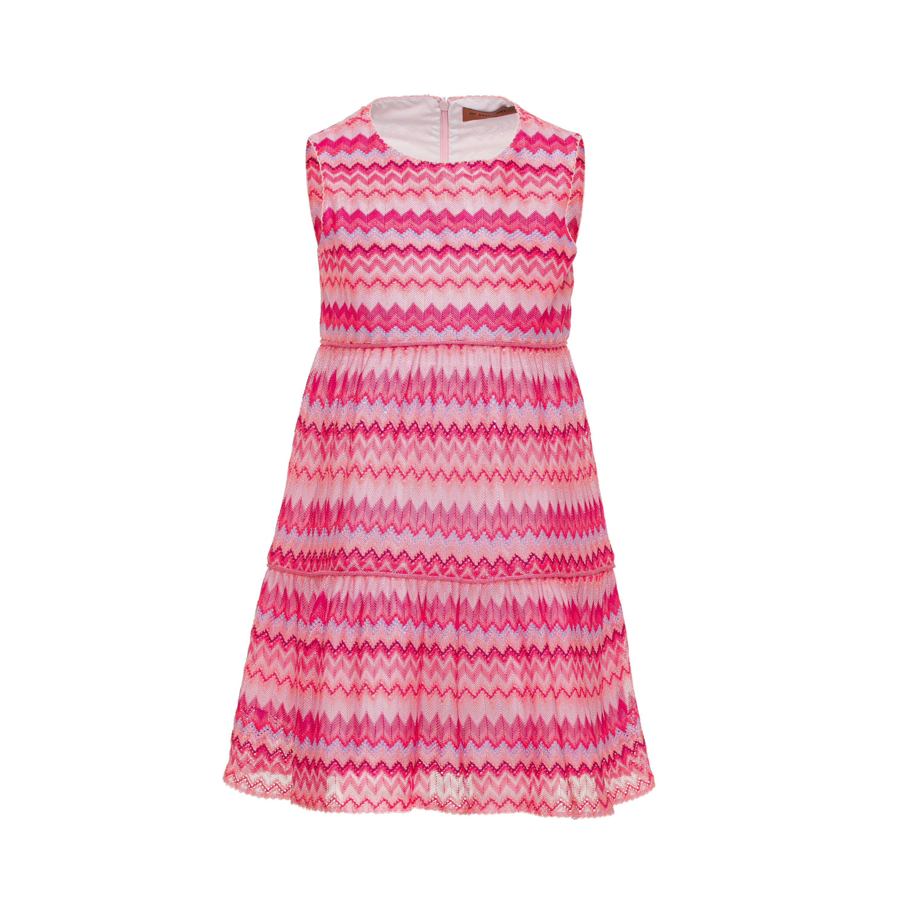 Knit Dress 8 Rosa/fucsia
