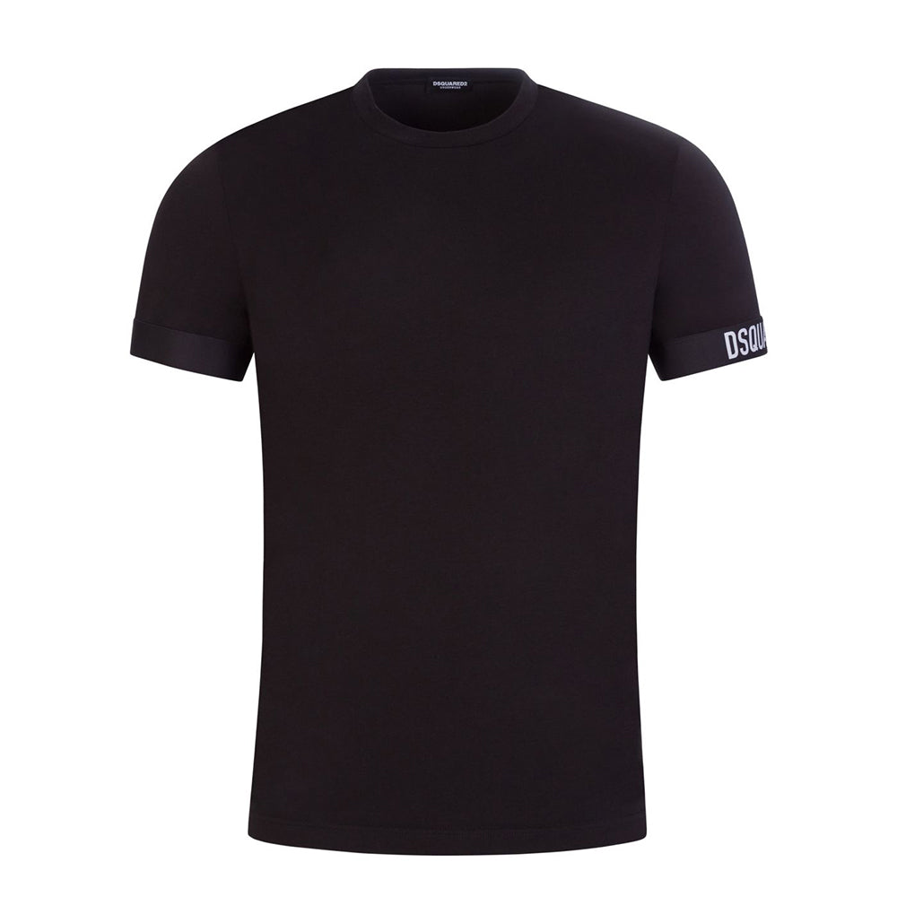 Dsquared2 Men's Underwear Cuff Logo T-shirt Black M