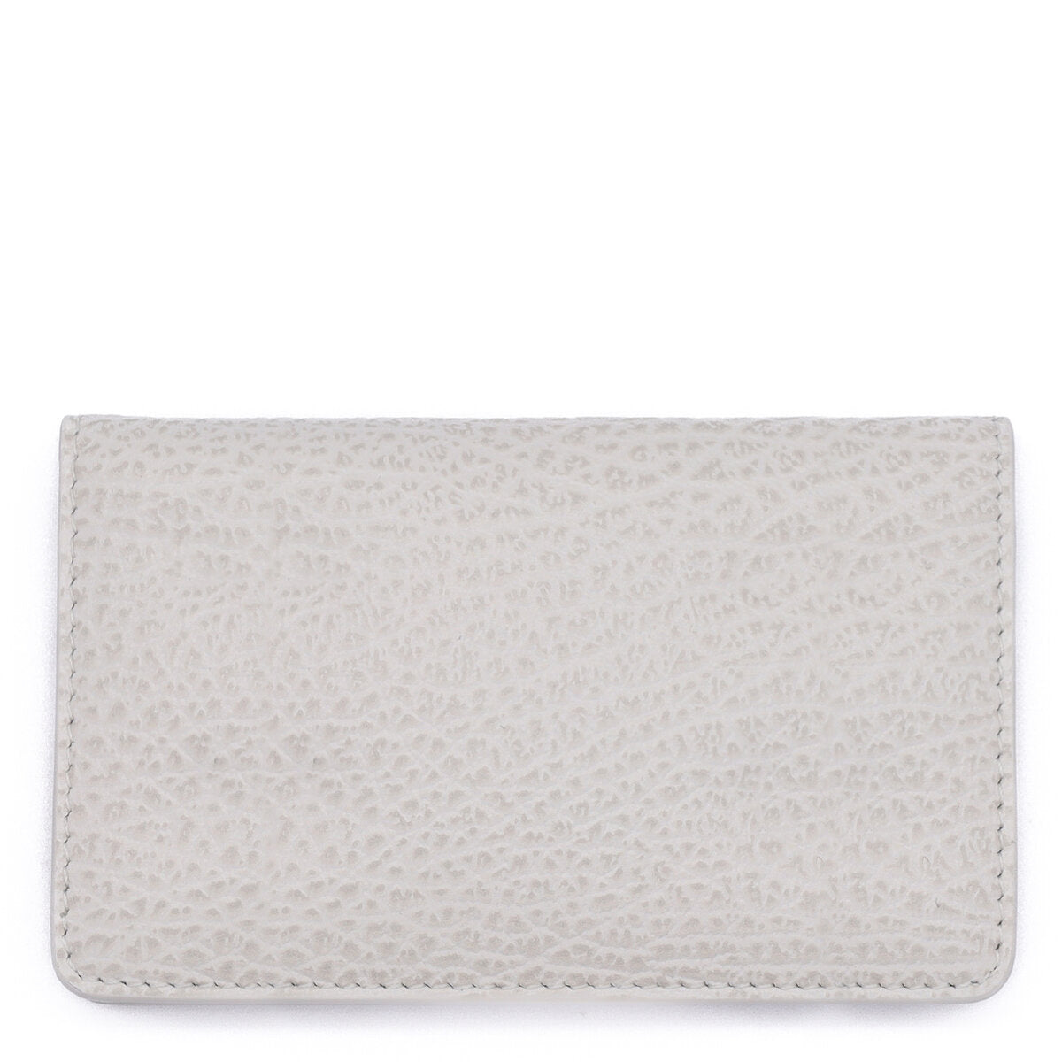 Maison Margiela Men's Grain Bi-fold Wallet White ONE Size