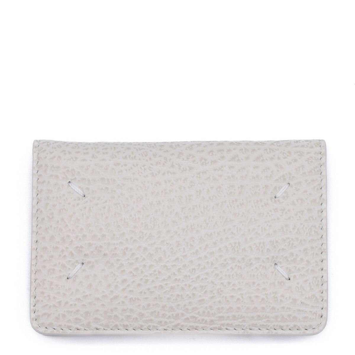 Maison Margiela Men's Grain Bi-fold Wallet White ONE Size