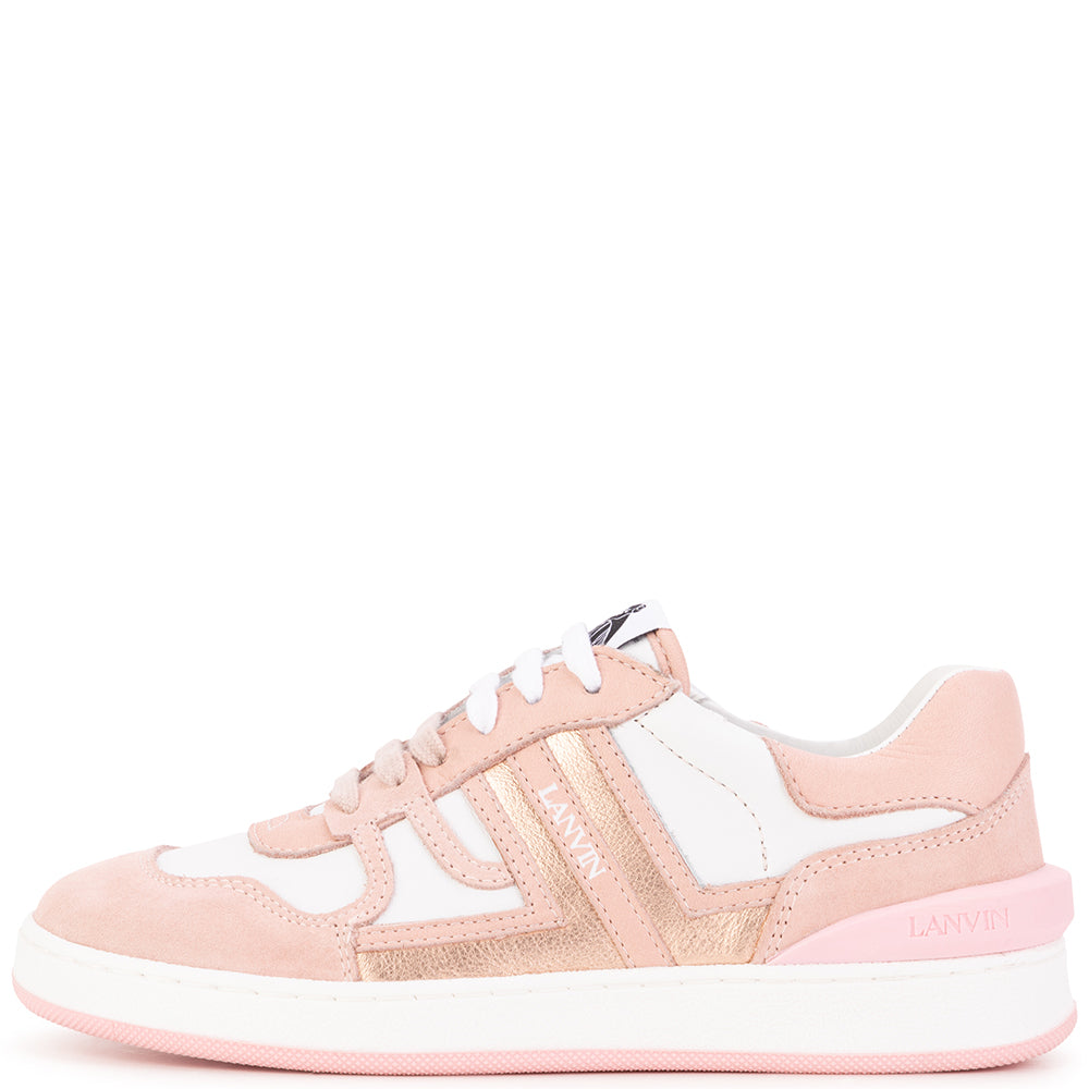 Lanvin Girls Basket Sneakers Pink Eu35