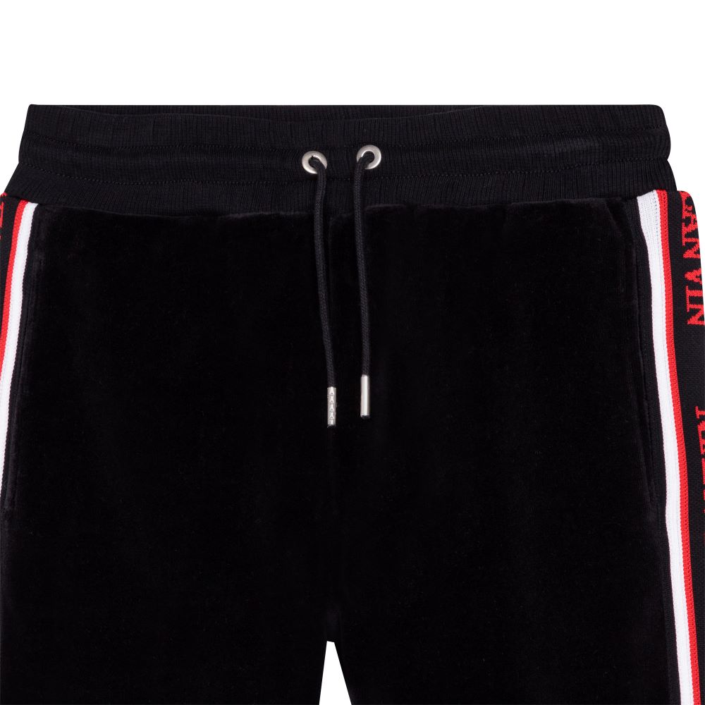 Lanvin Boys Trim Logo Jogging Bottoms Black 6Y