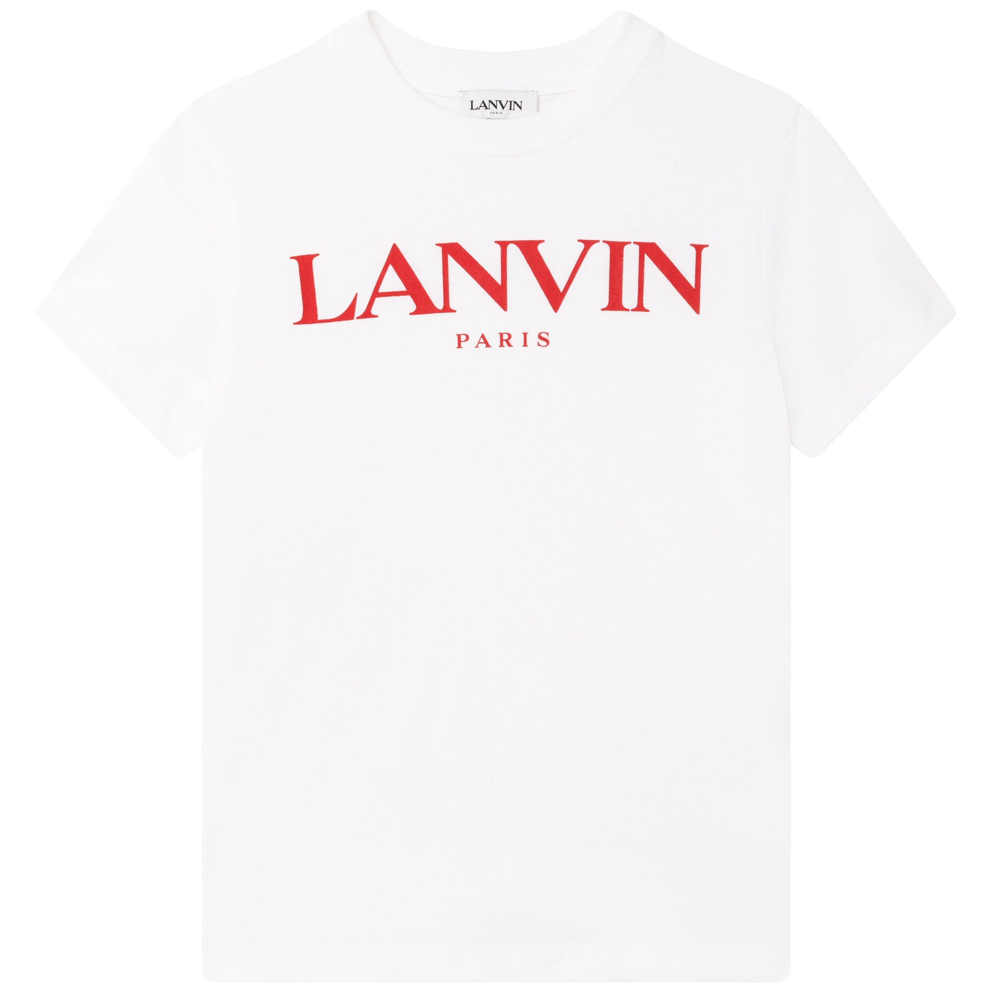Lanvin Boys Logo T-Shirt White - 4Y White