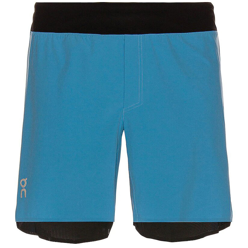 On Running Mens Lightweight Shorts Black/blue M Black