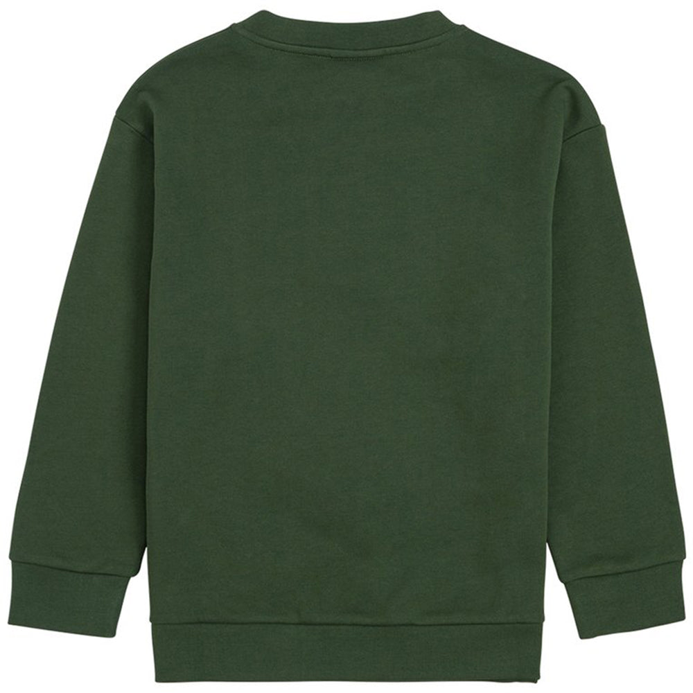 Fendi Boys Embossed Logo Sweater Green 12Y
