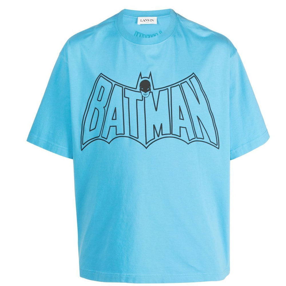 Lanvin Mens X Dc Comic T-shirt Blue M