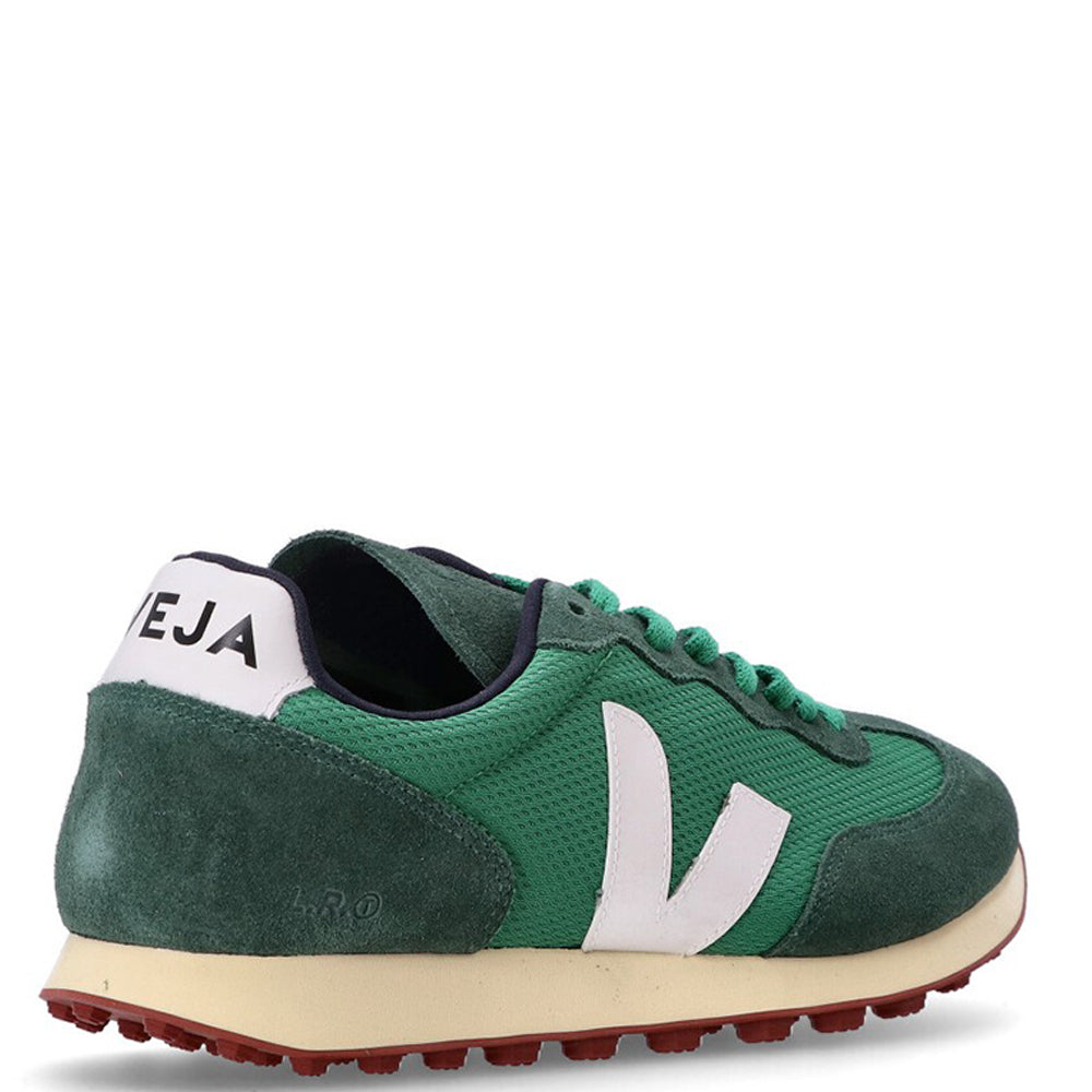 Veja Mens Rio Branco Lace-up Sneakers Green 41