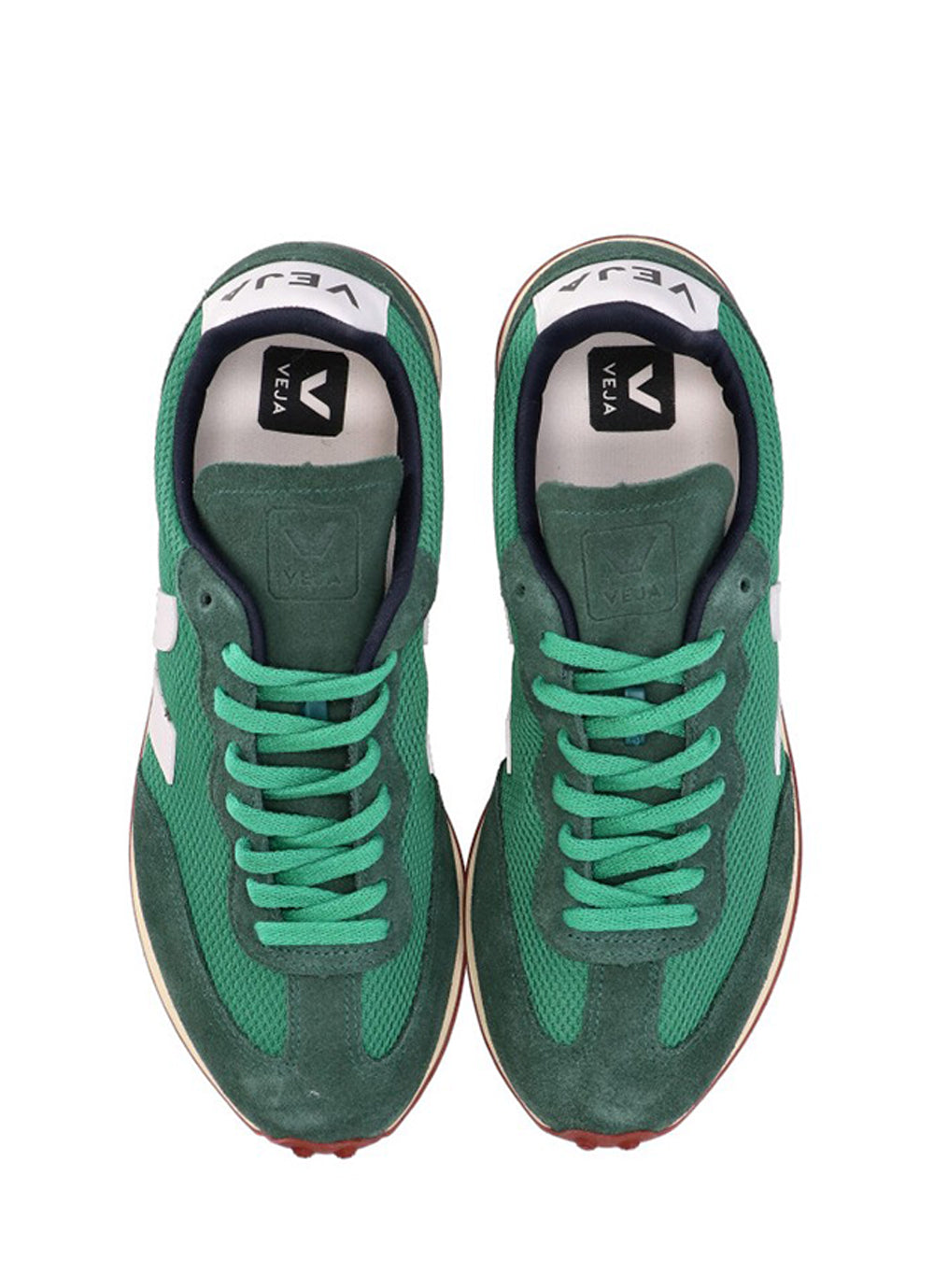 Veja Mens Rio Branco Lace-up Sneakers Green 41